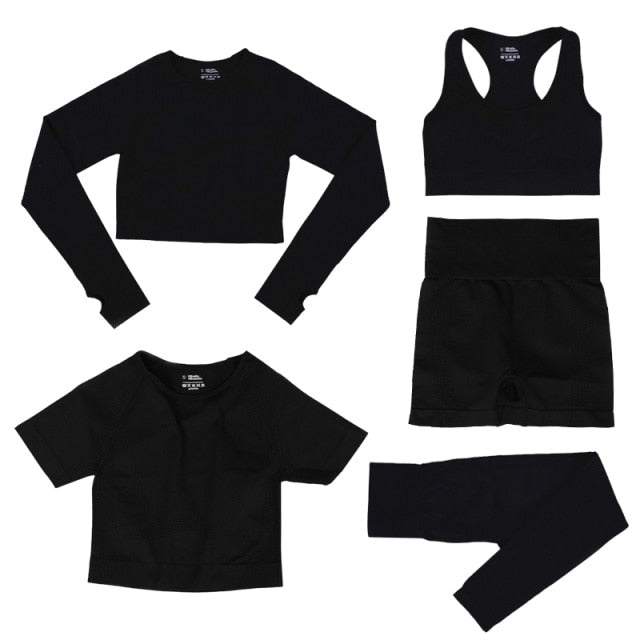 Seamless Leggings Women Tracksuit