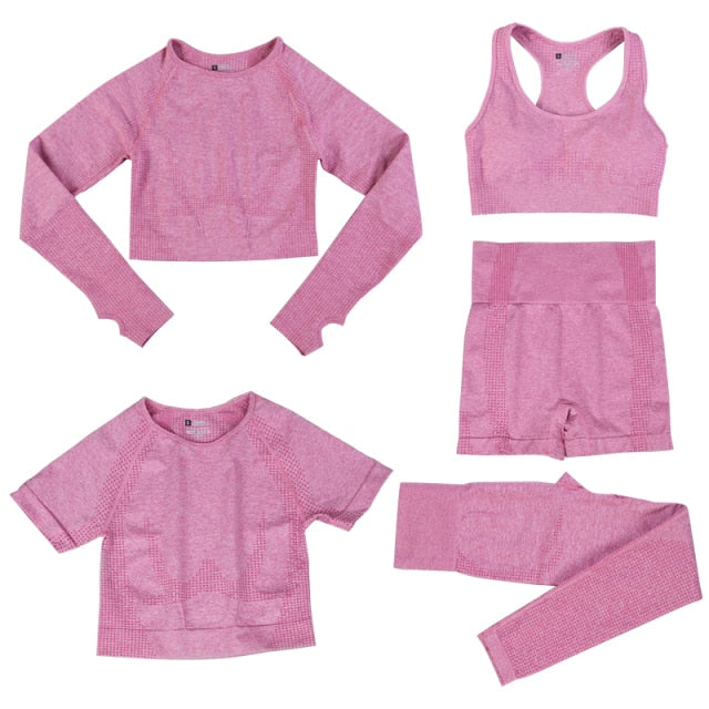 Seamless Leggings Women Tracksuit