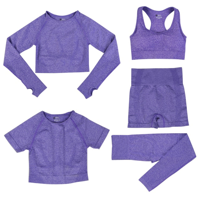 Seamless Leggings Women Tracksuit
