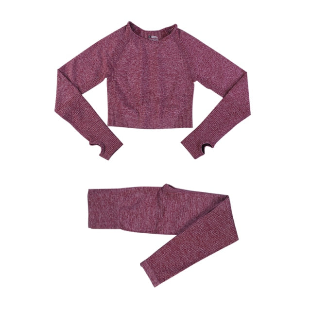 Seamless Leggings Women Tracksuit