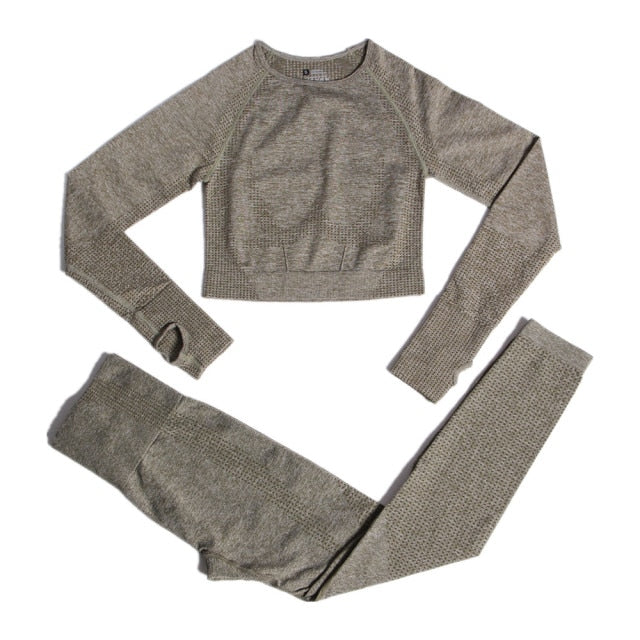 Seamless Leggings Women Tracksuit