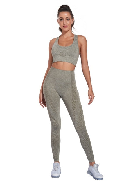 Seamless Leggings Women Tracksuit