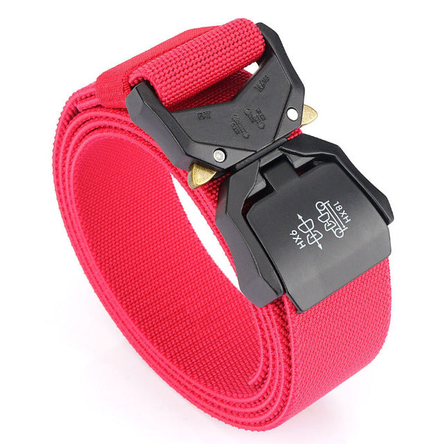 Elastic Lightweight Trouser Belt Military Fan Work Belts Equipment Apparel