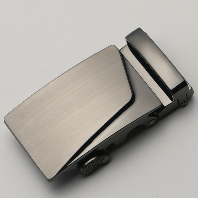 Fashion Men's Business Alloy Automatic Buckle Unique Men Plaque Belt Buckles for 3.5cm Ratchet Men Apparel Accessories luxury