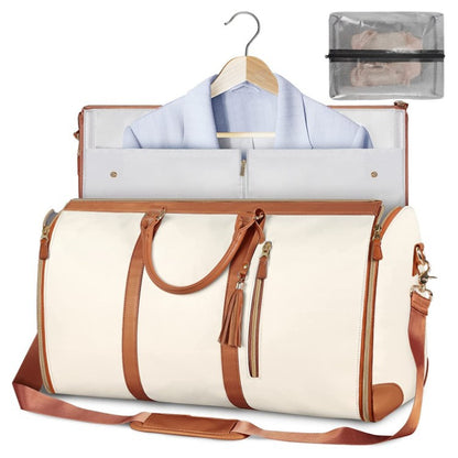  "Effortless travel with our spacious Large Capacity Duffle Bag – your stylish and reliable suitcase solution."