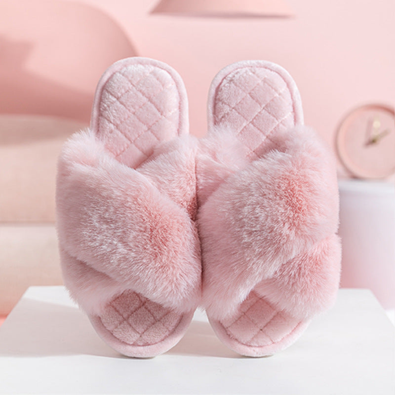 winter fluffy shoe for women