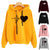  "Shop our Heart Print Streetwear Hoodies – perfect blend of style and comfort for women."