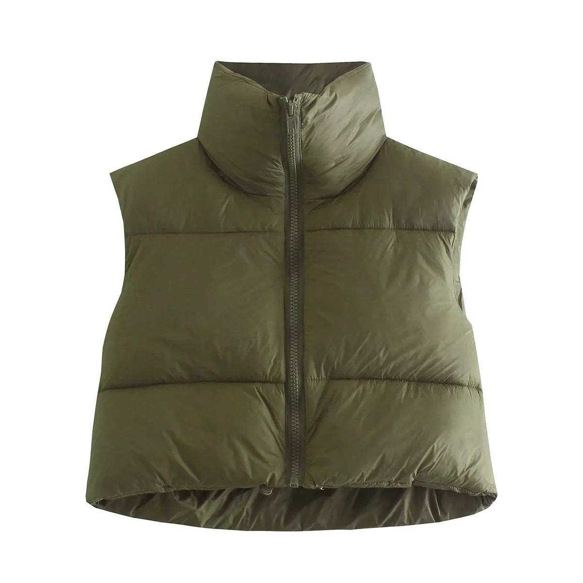 Chic puffer vests for warmth and style—available now in-store. image 11