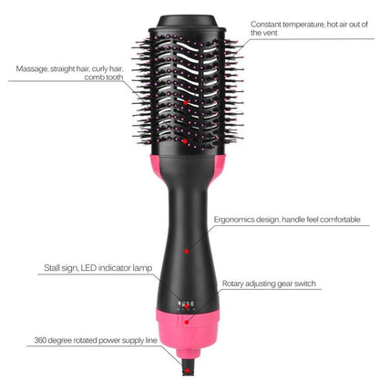 "Simplify styling with our Electric Hair Dryer, Straightener & Curling Comb – your all-in-one solution for glam hair!" image 5