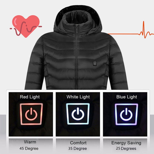 Stay warm anywhere with our USB Heated Jacket—lightweight, washable, and ready for ultimate comfort! image 2
