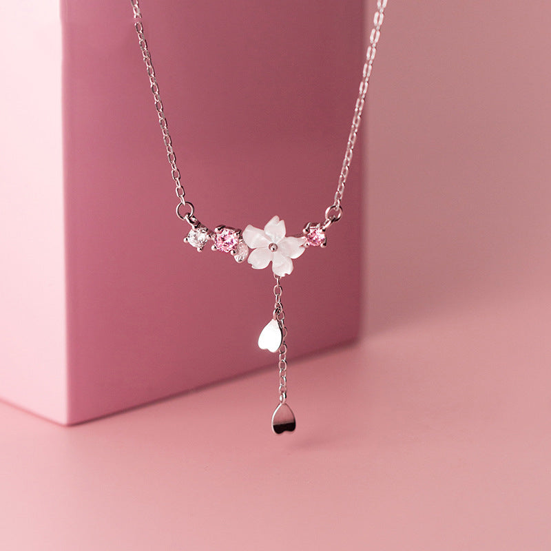 Shell Flower Necklace, necklace for women