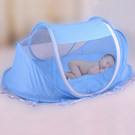 Foldable  Baby Bed Net With Pillow Net 