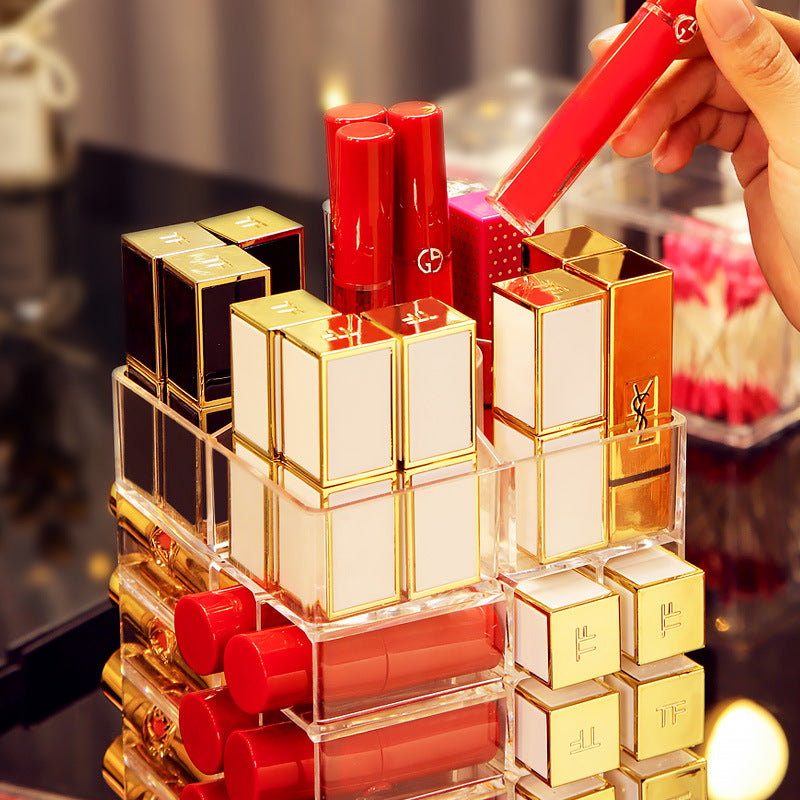  Elevate your vanity with our Lipstick Holder, a chic and functional makeup organizer shelf. image 3