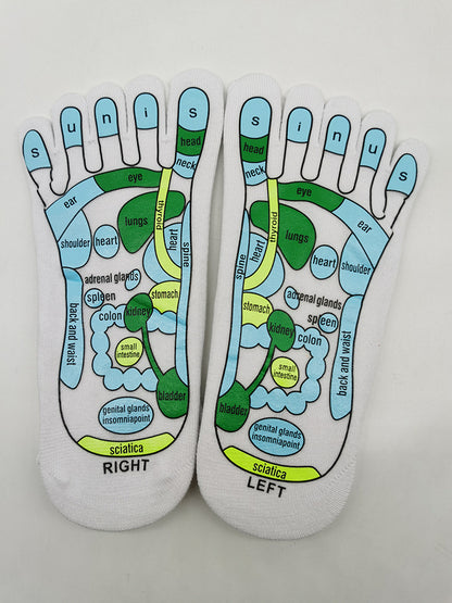  "Discover relaxation with Foot Acupuncture Socks - available now at our store for ultimate comfort."