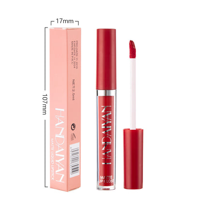 "Chic beauty essential: HANDAIYAN Matte Lip Gloss, for non-fading, glamorous lips. Elevate your lip game!" Yuchimagic , Image 4