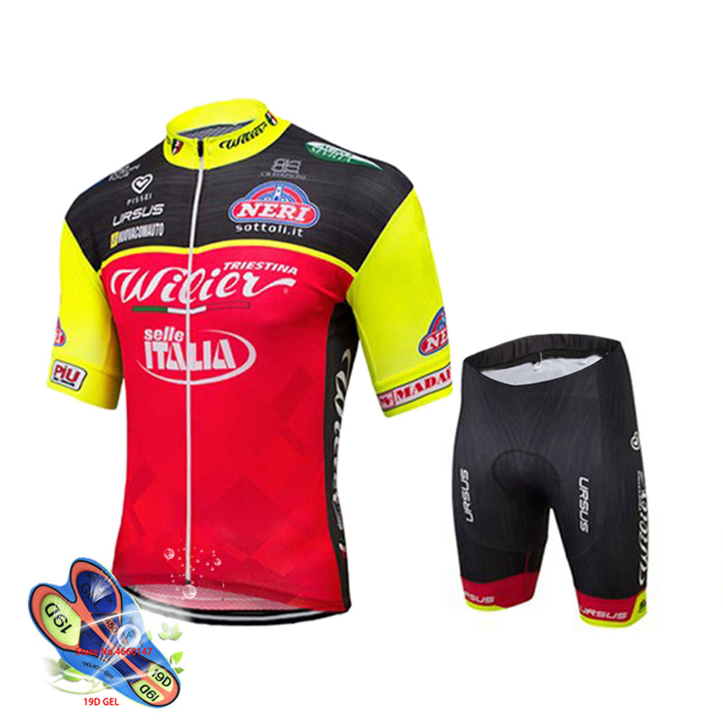 Summer Men'S Cycling Clothing, Cycling Clothing, Breathable And Anti-Ultraviolet Cycling Clothing