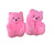 "Cuddle up in style! Homey warmth with Plush Teddy Bear Slippers. Your feet's new best friends!" image 1