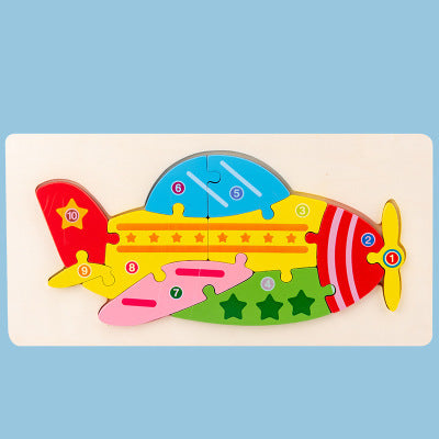 Wooden Puzzle Board, Classic Entertainment for baby