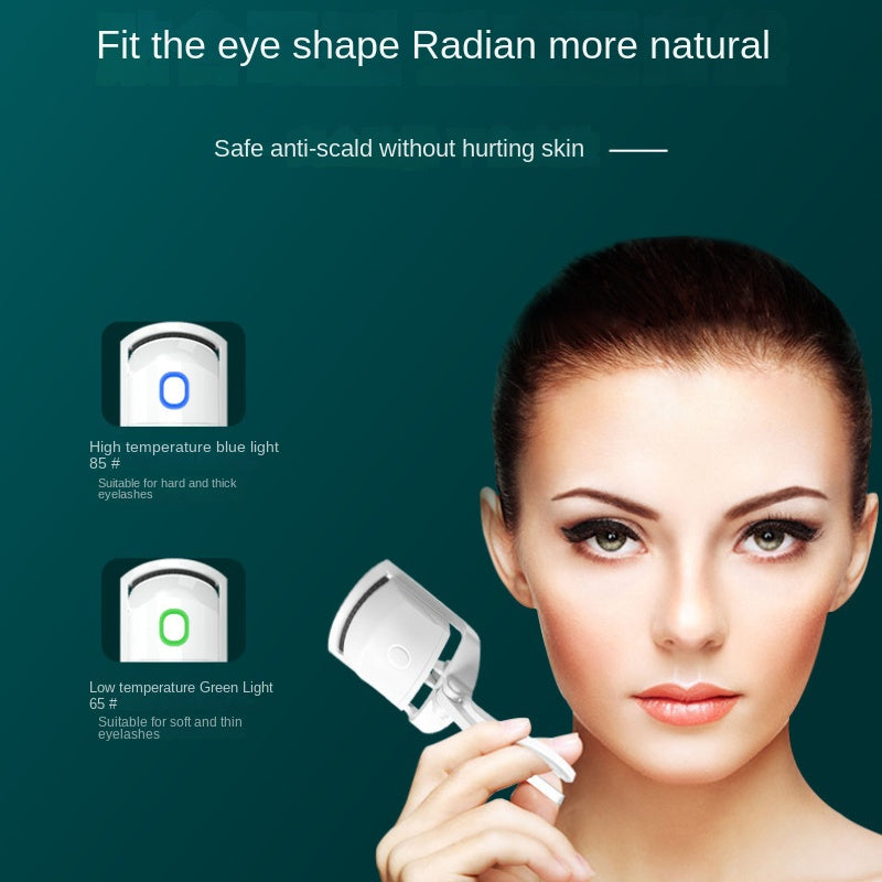 "Effortless curls on the go! Try our Portable Electric Heated Eyelash Curler for stunning lashes." image  4