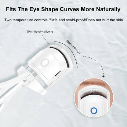 "Effortless curls on the go! Try our Portable Electric Heated Eyelash Curler for stunning lashes." image  7