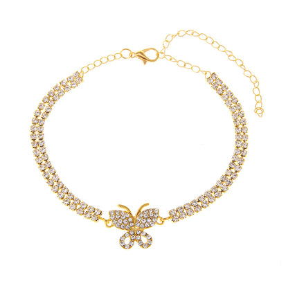  "Enhance your beach look with our Creative Butterfly Anklet—a whimsical and elegant ornament for women." image 9
