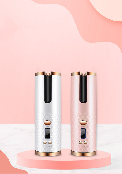  "Unleash stunning curls with our Rechargeable Hair Curler—portable, cord-free perfection for effortless styling anytime, anywhere!" image 6