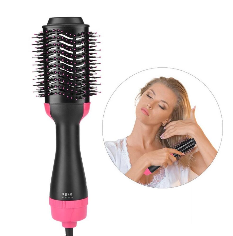 "Simplify styling with our Electric Hair Dryer, Straightener & Curling Comb – your all-in-one solution for glam hair!" image 1