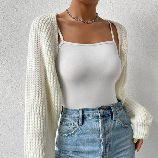 "Chic open front cardigan sweater for women – cozy, stylish, and available at our store!"