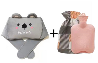 Experience comfort with our Wrap Around Belly Warmer Hot Water Bottle—ideal for relaxation, pain relief, and cozy warmth.