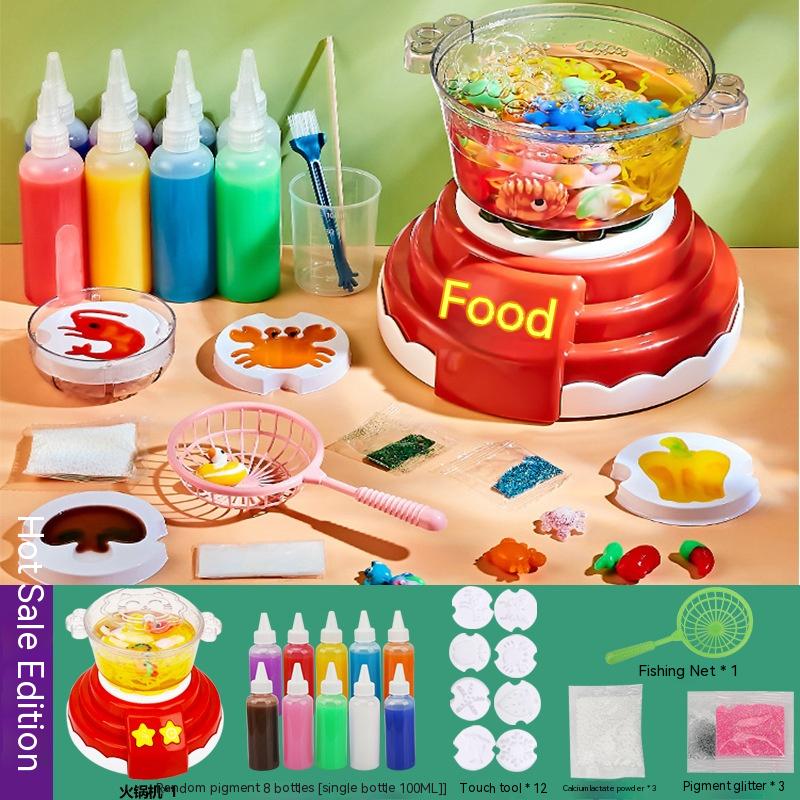  "Magical playtime with Magic Coppertone Cooking Hot Pot for children—a delightful blend of fun and learning!" image 7