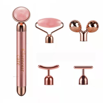 "5-in-1 24K Gold Beauty Bar: Enhance your skincare routine with this luxurious facial massager."