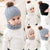 Baby Winter Caps & Scarf set