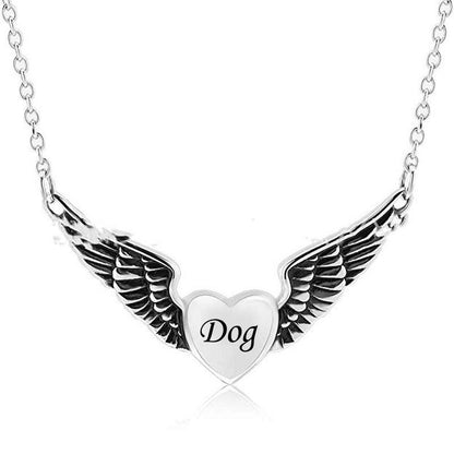 Angel wing necklace