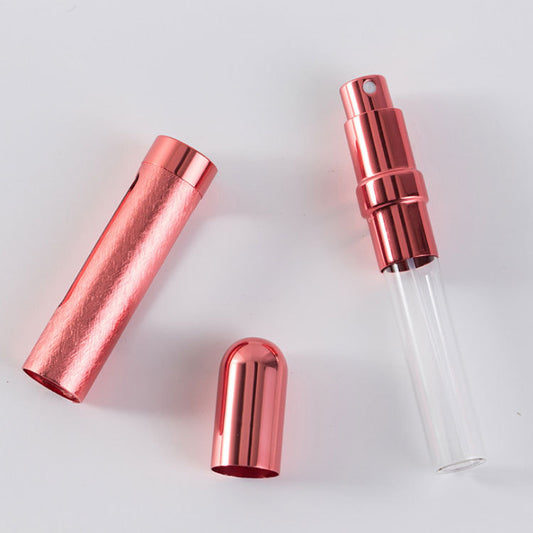  "Discover on-the-go luxury with our 12ml perfume bottle, a portable spray bottle for travel perfection!