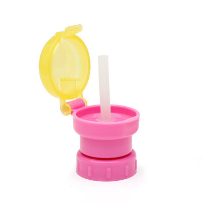 Product Japanese-style Baby Straw Cap Children Portable Bottle