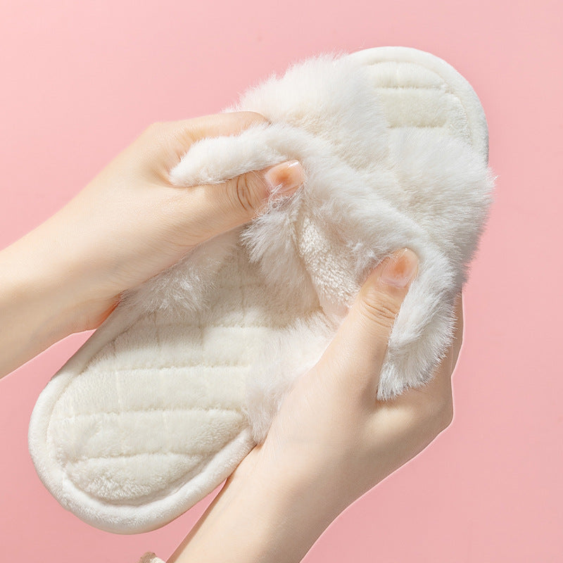 winter fluffy shoe for women