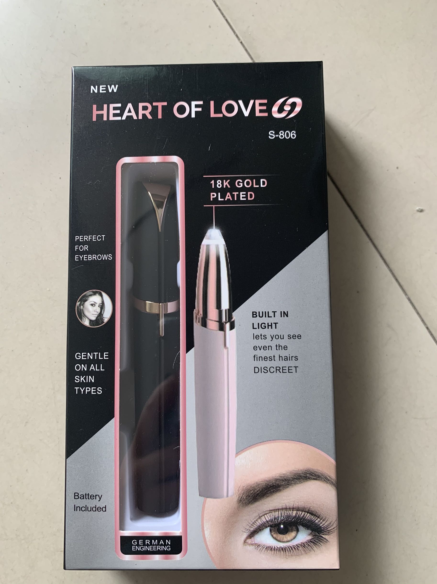 "Effortless precision: Electric Eyebrow Trimmer for Women. Get flawless brows with ease!"