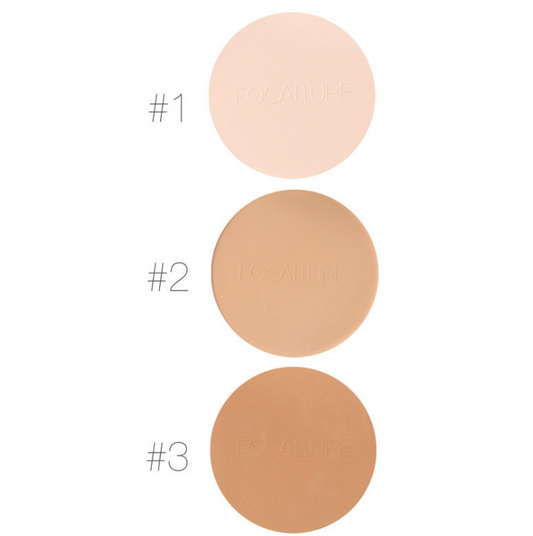 "Radiant perfection in a compact – Focallure Pressed Face Powder for flawless, lasting beauty." image 2