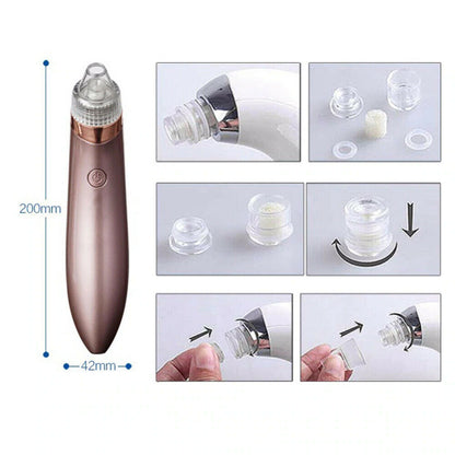 "Revitalize your skin with our Electric Blackhead Vacuum Pore Cleaner. Say goodbye to acne and blackheads!"