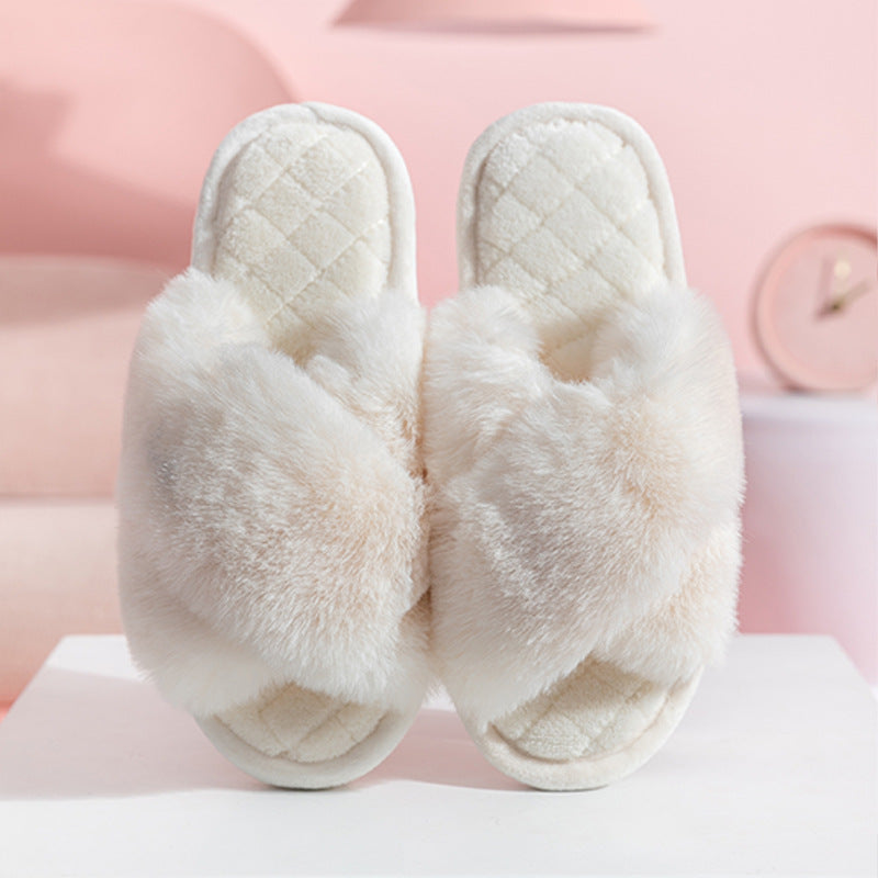 winter fluffy shoe for women
