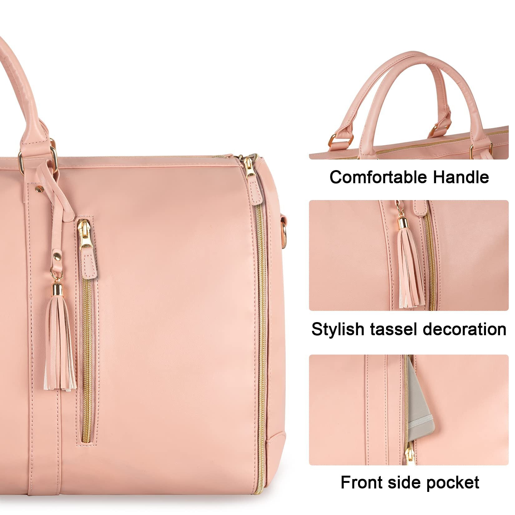  "Effortless travel with our spacious Large Capacity Duffle Bag – your stylish and reliable suitcase solution."