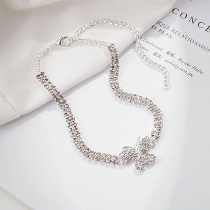  "Enhance your beach look with our Creative Butterfly Anklet—a whimsical and elegant ornament for women." image  3