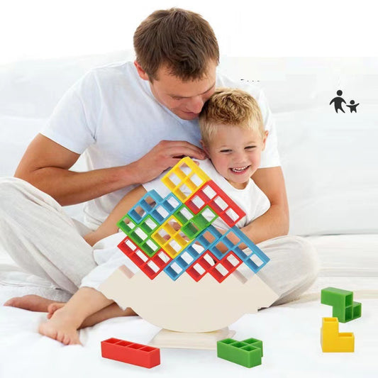Inspire young minds with our educational Balance Building Blocks kids toy—a playful blend of learning and fun! image 2