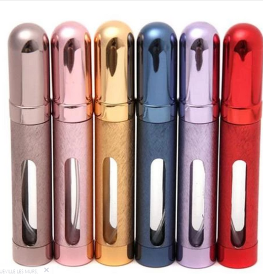  "Discover on-the-go luxury with our 12ml perfume bottle, a portable spray bottle for travel perfection!