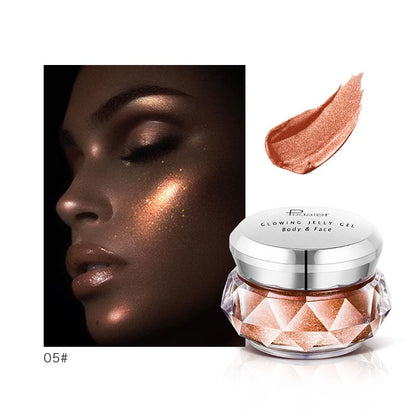 "Dive into glamour: Face Highlighter Jelly Gel for a mesmerizing mermaid glow. Radiate beauty effortlessly." Yuchimagic , image 8