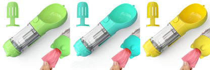 Pet Water Bottle Feeder Bowl Garbage