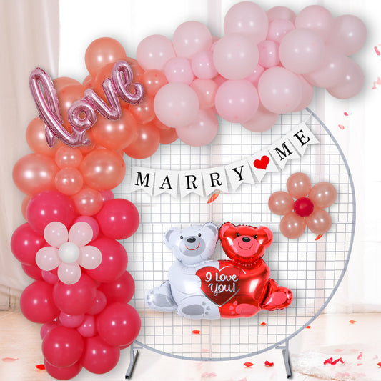 Valentine's Day Wedding Party Balloon Chain Set