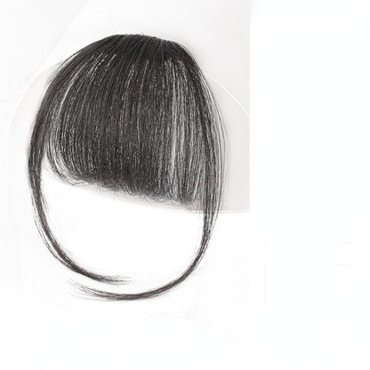 "Discover chic Clip-In Bangs – 3D Fake Bangs for a natural, French-inspired transformation. Available now!" image 6