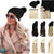 Chic Hat Wigs: Elevate style seamlessly with this versatile fashion fusion. image 1