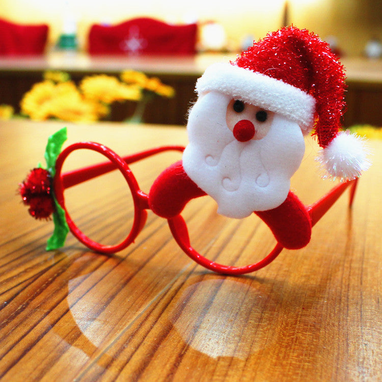 "Festive eyewear for merry moments! Discover Christmas glasses frames and Santa party glasses in-store now." image 1